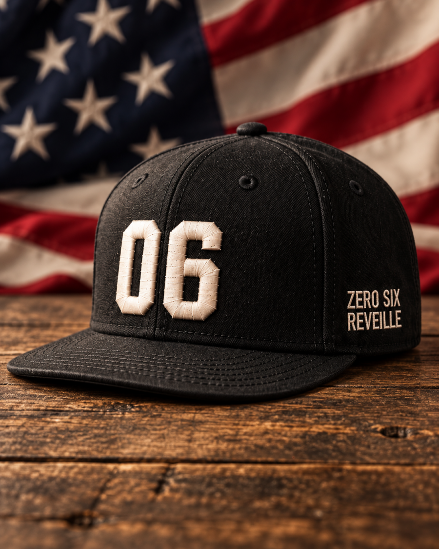 Black 06 Premium Snapback