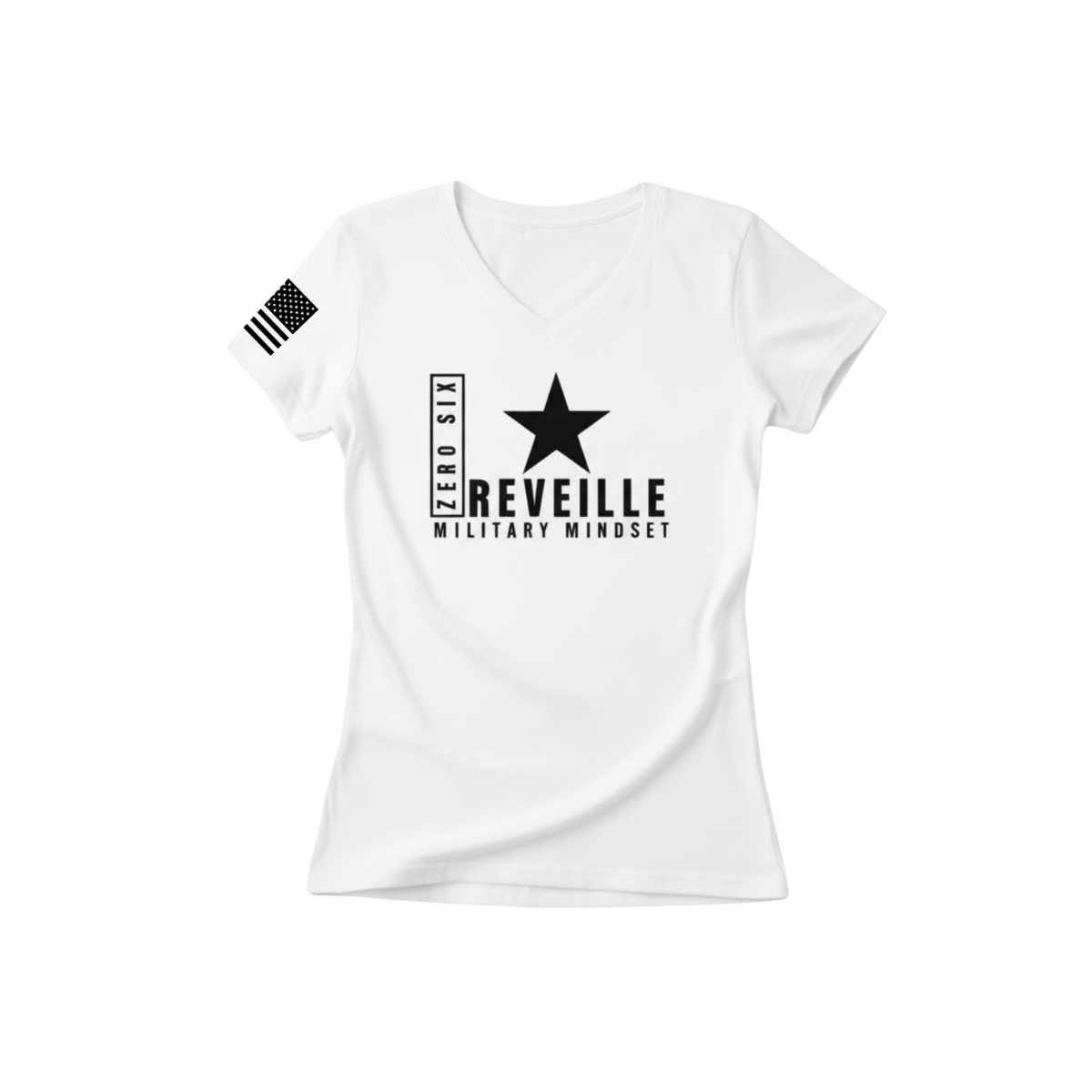 Women's Zero Six Reveille Logo T Shirt - Image 7