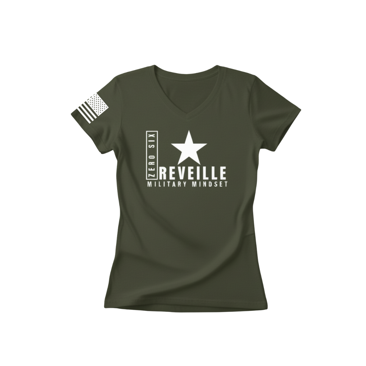 Women's Zero Six Reveille Logo T Shirt - Image 5