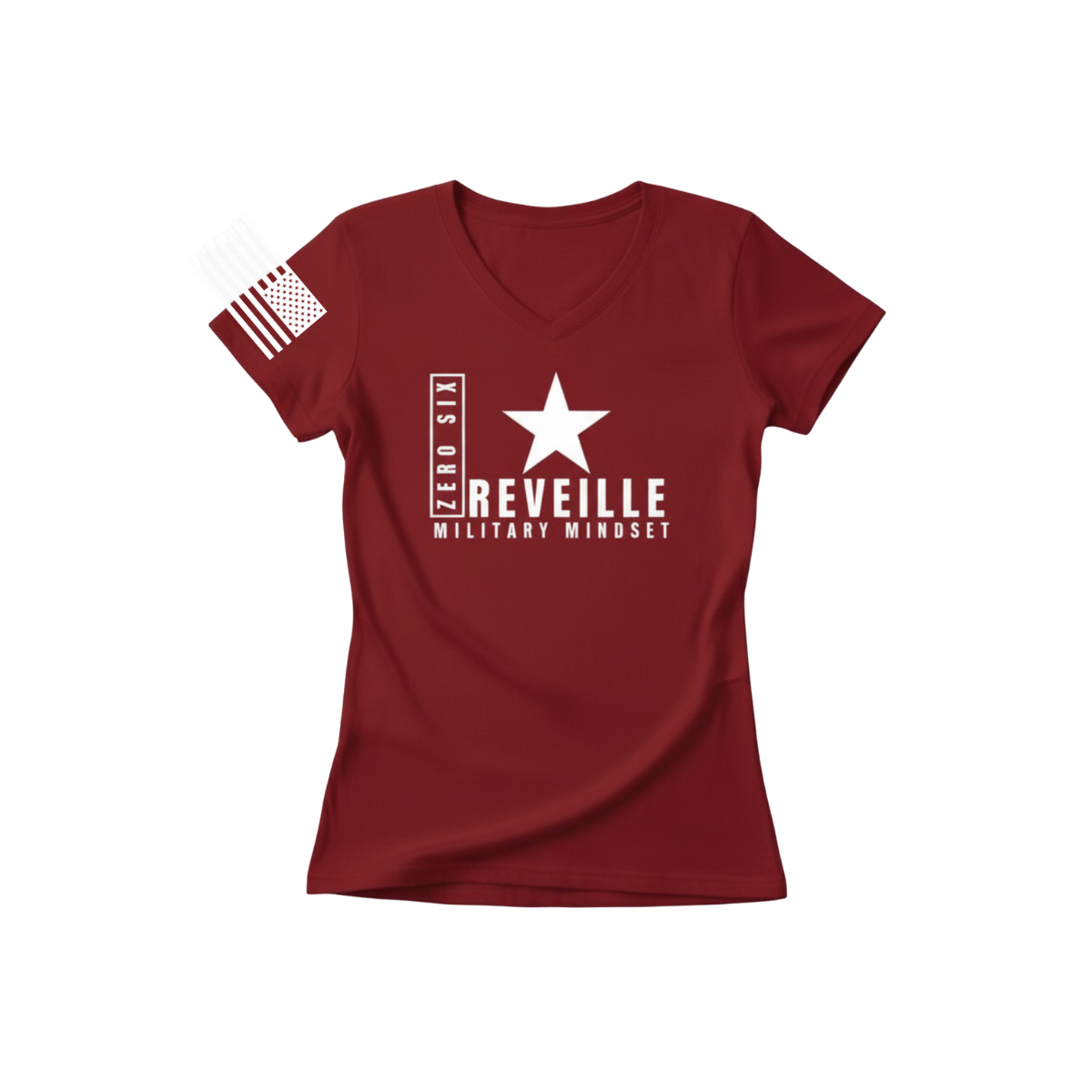 Women's Zero Six Reveille Logo T Shirt - Image 6