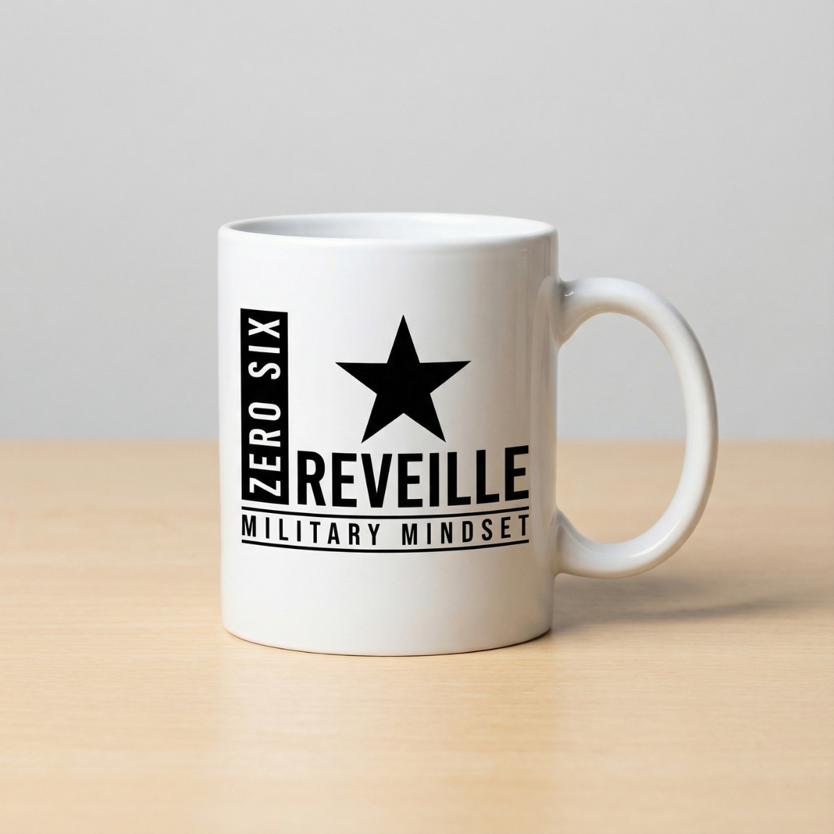Zero Six Reveille Logo Mug