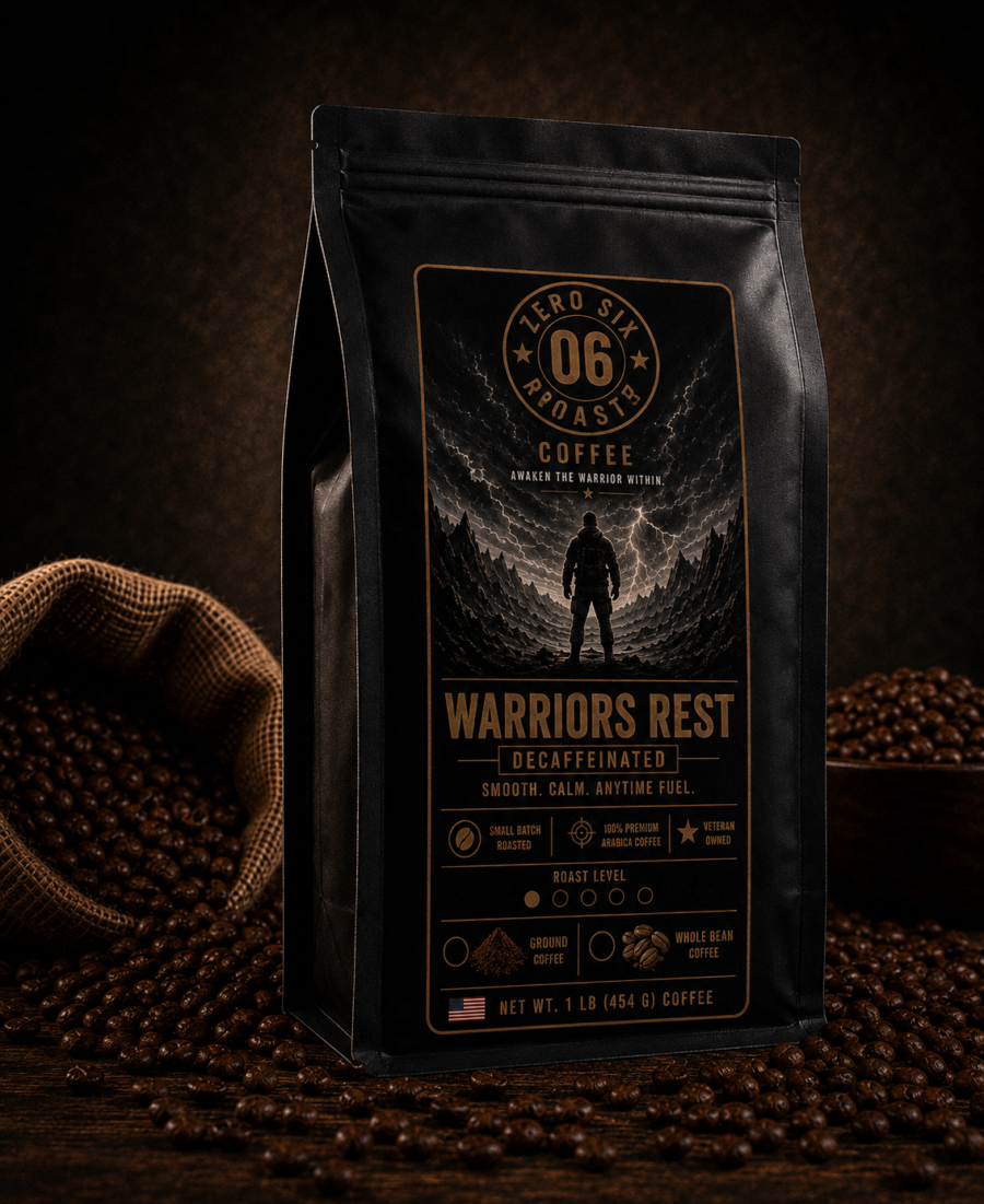 Warriors Decaf-Shipping TBD